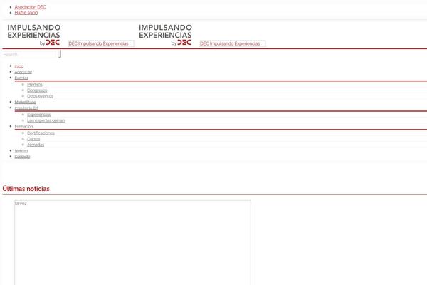 impulsandoexperiencias.com site used Dec_impulsandoexperiencias