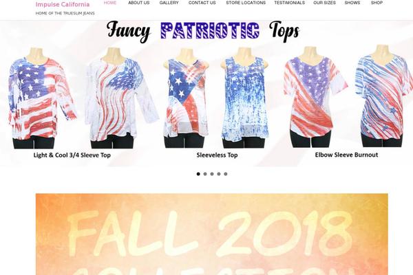 Vogue theme site design template sample