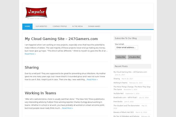 Site using Subscribe2 plugin