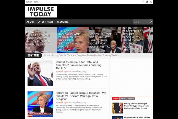 impulsetoday.com site used Multimag-theme