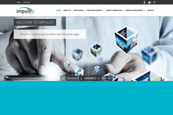 Impulso theme websites examples