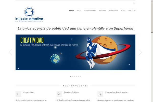 Slate theme site design template sample