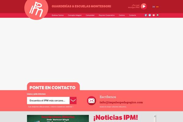 Ipm theme site design template sample