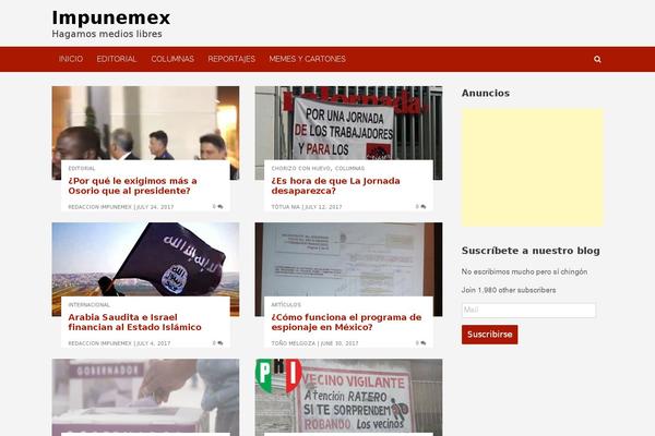 impunemex.com site used Viralblog Lite