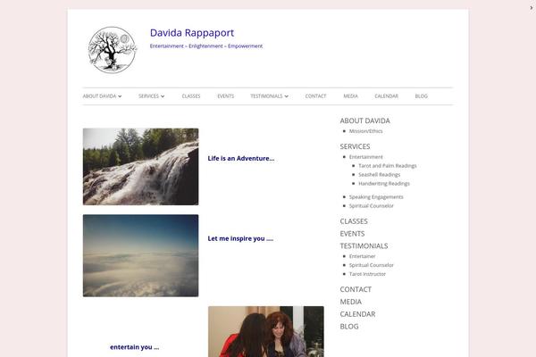 Tiny Framework theme site design template sample