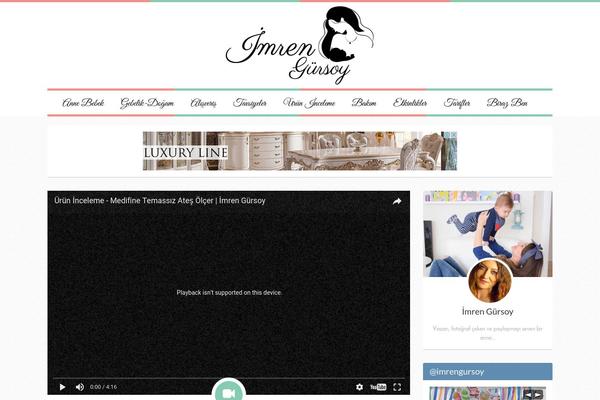 Gridsby theme site design template sample