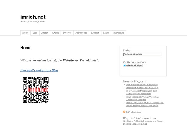Radiate theme site design template sample