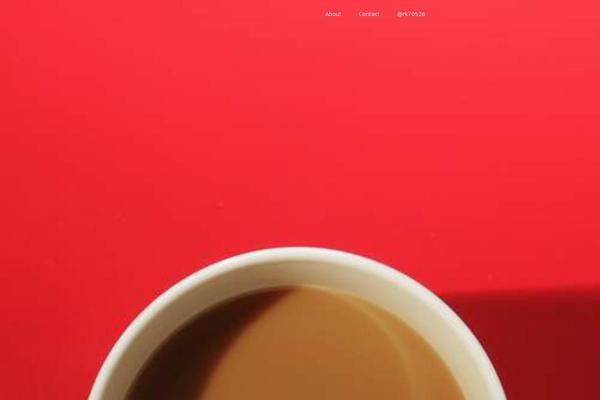 Casper theme site design template sample