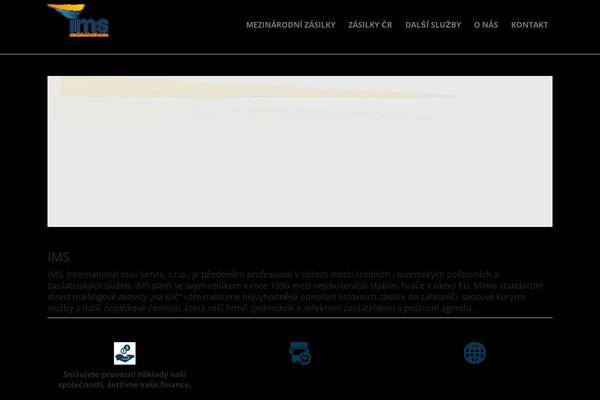 Minimal theme site design template sample