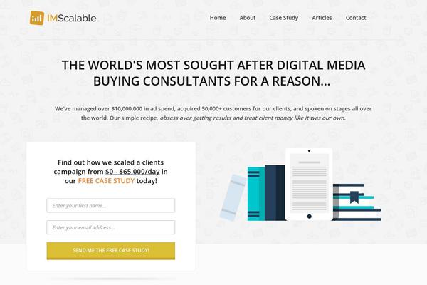 Focusblog theme site design template sample