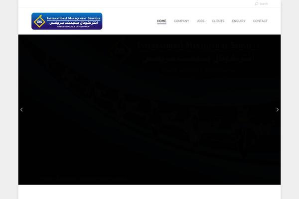 Armada theme site design template sample