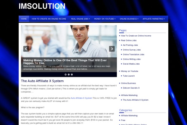 imsolution.biz site used Fbmarketing