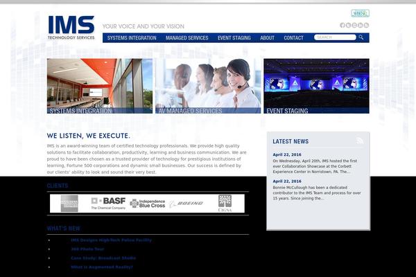 Ims theme site design template sample