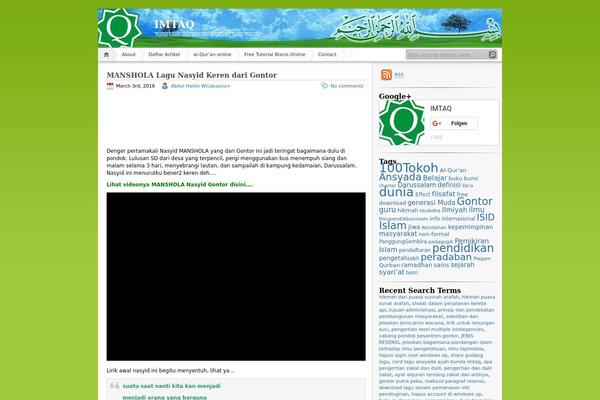iNove theme site design template sample