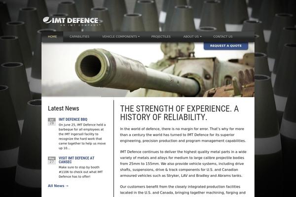 imt-defence theme websites examples