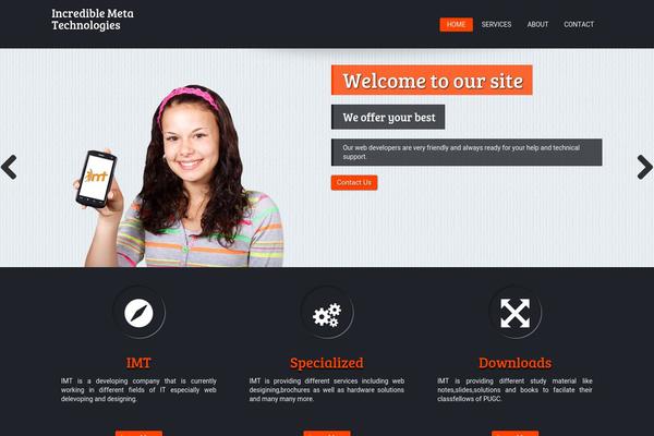 Abaris theme site design template sample