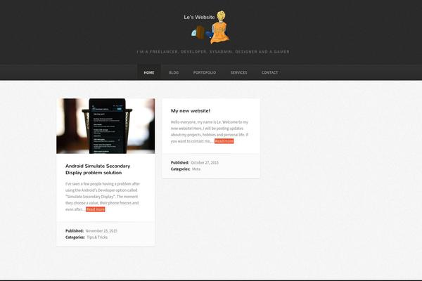 Fabulous theme site design template sample