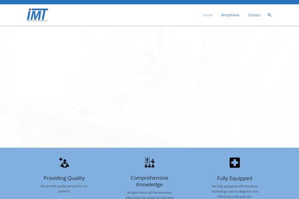 Zephyr theme site design template sample