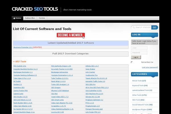 Site using Jigowatt-wp-premium-content plugin