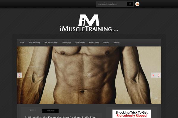 imuscletraining.com site used Destro.pro