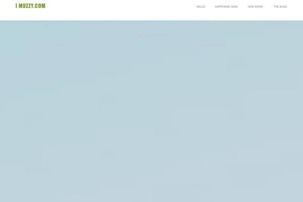 Visia theme site design template sample