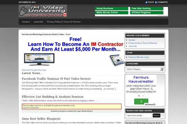 Streamline theme site design template sample