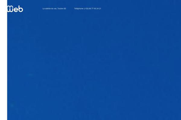 Gravity theme site design template sample