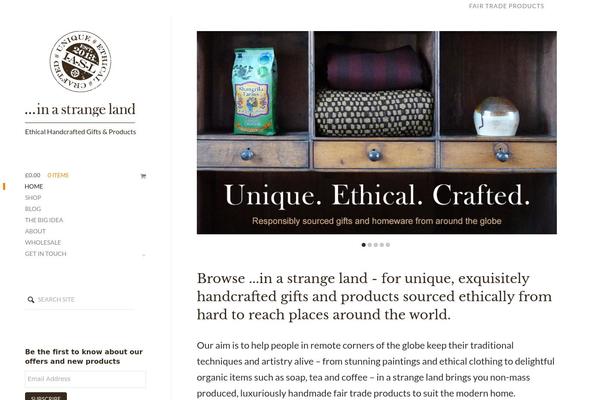 in-a-strange-land.com site used Show Off