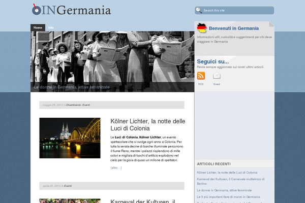 in-germania.it site used Hydrogenize