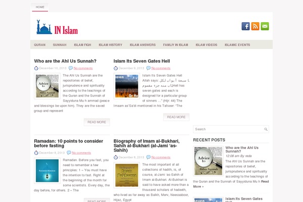 in-islam.com site used Glamour