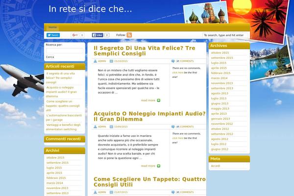 in-rete.info site used Travel Blogger
