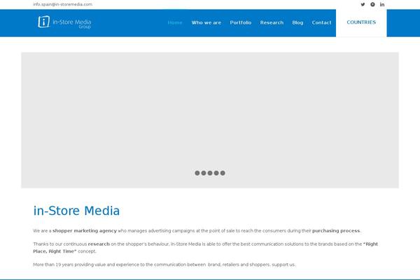 Site using Js_composer_salient plugin