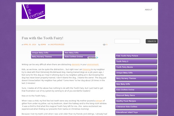 Dandelion theme site design template sample