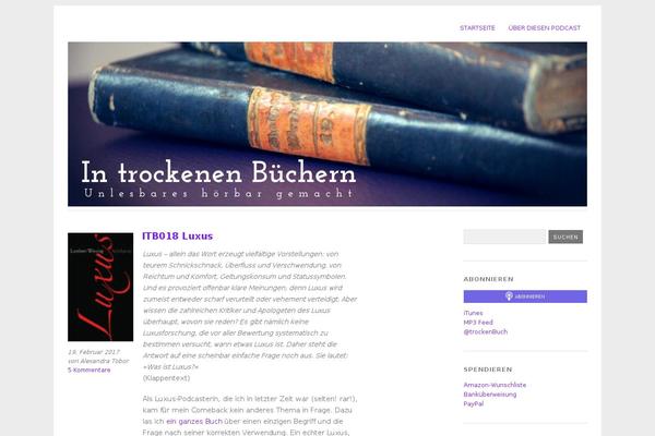 Site using Podlove Podcast Publisher plugin