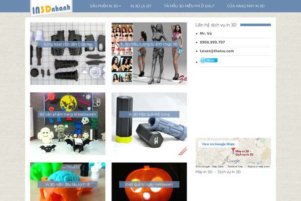 in3dnhanh.com site used Flick