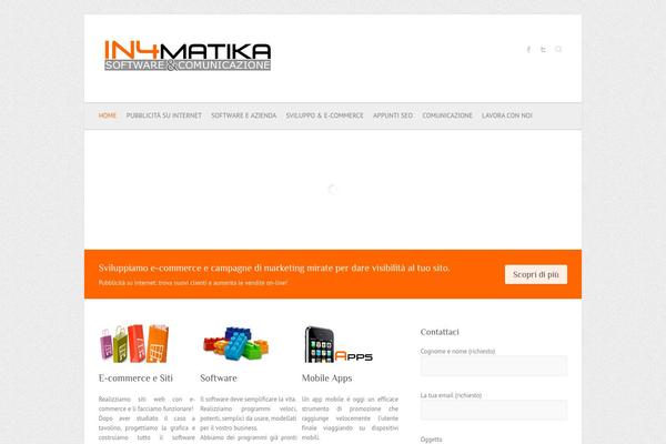 Attitude Pro theme site design template sample