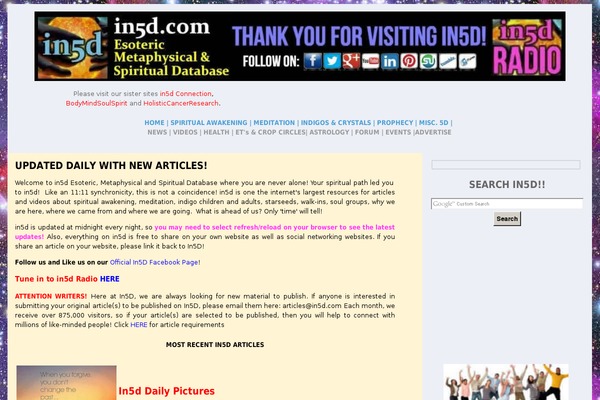 Site using Add-search-to-menu plugin