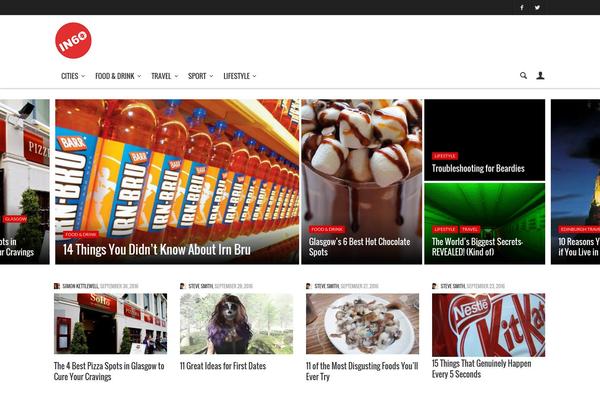in60.com site used Curated