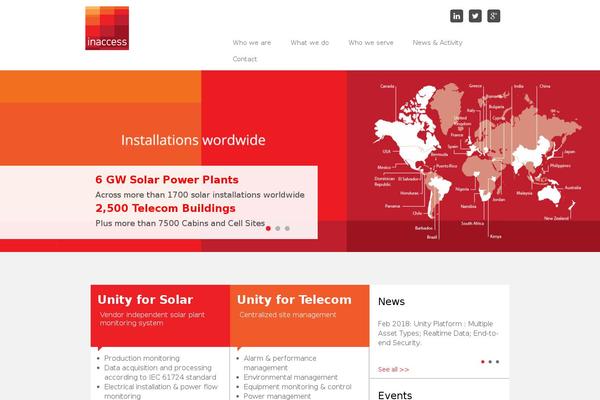 Site using WP Orbit Slider plugin
