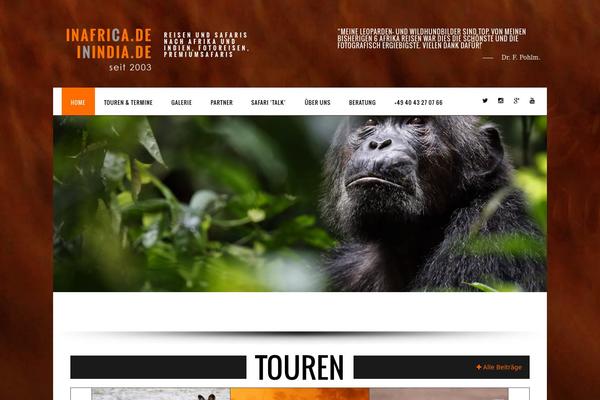 IronBand theme site design template sample