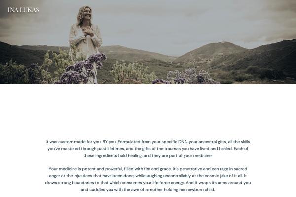inalukas.com site used Astra-ina