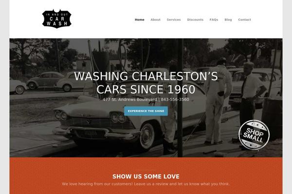 Hardy theme site design template sample