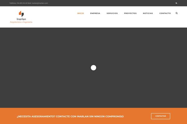 Artcore theme site design template sample