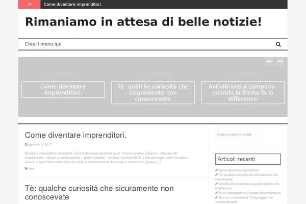 Mon Cahier theme site design template sample