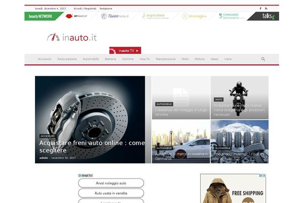 Newspaper Child theme site design template sample