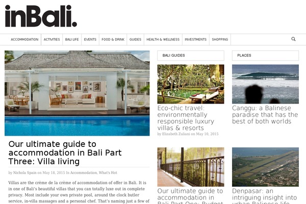 Site using GeoPOI plugin