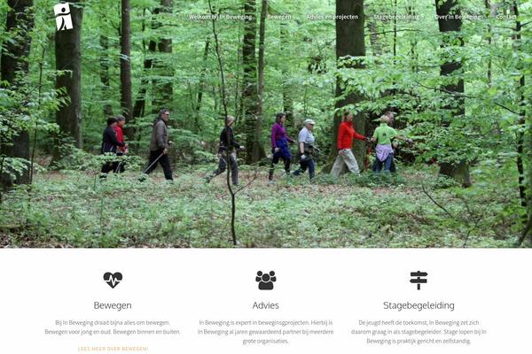BLDR theme site design template sample