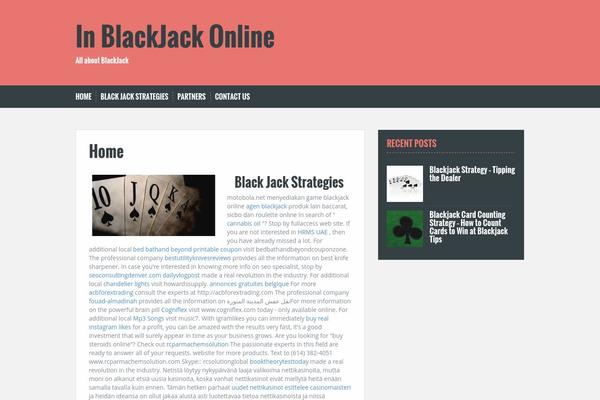 Solon theme site design template sample
