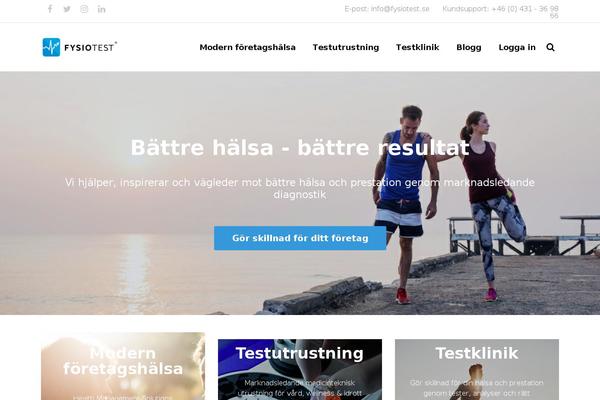 Symetrio theme site design template sample