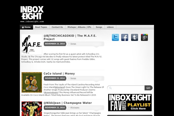 Mystique theme site design template sample
